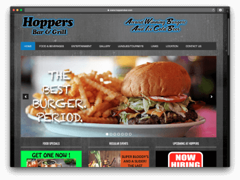 Hopper Bar Waconia Website